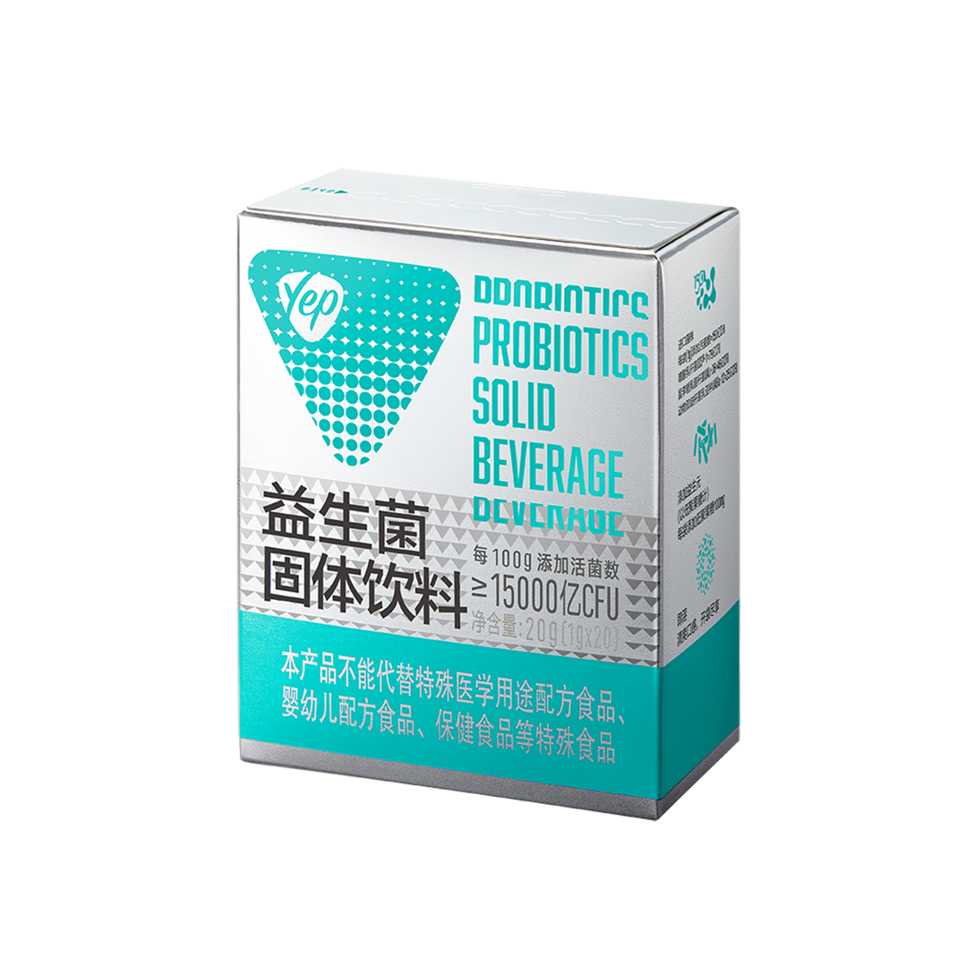尊龙凯时Yep复合益生菌固体饮料（150亿，AD）（20袋）